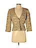 Carmen Marc Valvo Collection Gold Blazer Size 4 - photo 1