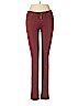 7 For All Mankind Burgundy Jeans Size 25 waist - photo 1