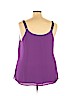Lane Bryant 100% Polyester Purple Sleeveless Blouse Size 26 - photo 2