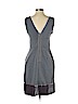 BCBGMAXAZRIA Gray Casual Dress Size 4 - photo 2