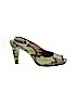 Tahari Green Heels Size 9 1/2 - photo 1