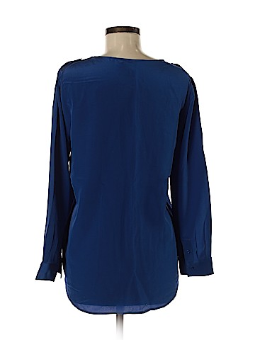 Joie Long Sleeve Silk Top (view 2)