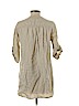 Ellen Tracy 100% Linen Tan 3/4 Sleeve Blouse Size S - photo 2