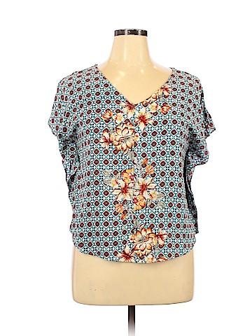 Fables by Barrie Short Sleeve Blouse (view 1)