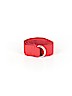 Unbranded 100% Polyester Solid Red Belt Size S - photo 1