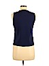 Milly 100% Wool Blue Sleeveless Top Size M - photo 2