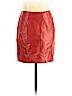urbancode 100% Leather Red Leather Skirt Size UK 8 / US 4 - photo 1