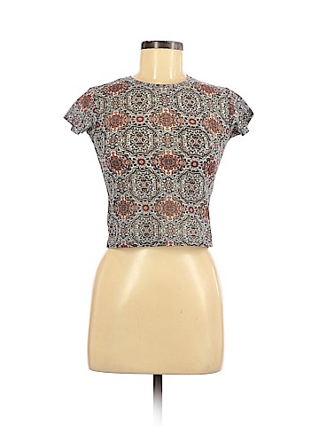 Brandy Melville Short Sleeve Blouse (view 1)