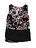 Aqua 100% Polyester Black Sleeveless Blouse Size S (kids) - photo 1