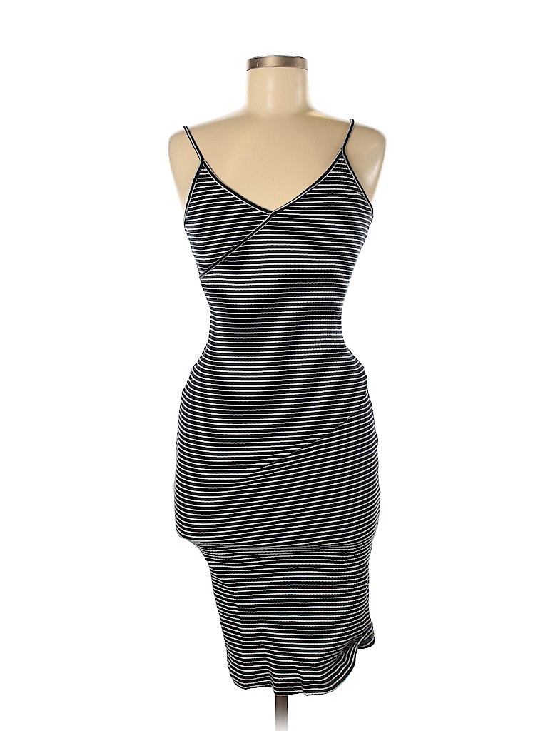 Topshop 100% Cotton Blue Casual Dress Size 4 - photo 1