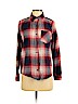 Forever 21 Red Long Sleeve Button-Down Shirt Size S - photo 1
