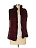 Aqua 100% Polyester Burgundy Vest Size XS - photo 1