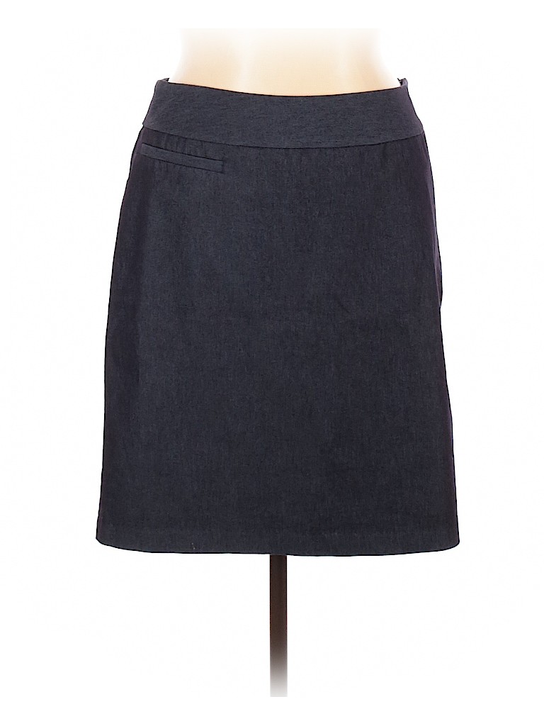 Merona Gray Casual Skirt Size 16 - photo 1