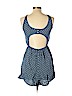 Hollister 100% Viscose Blue Romper Size L - photo 2
