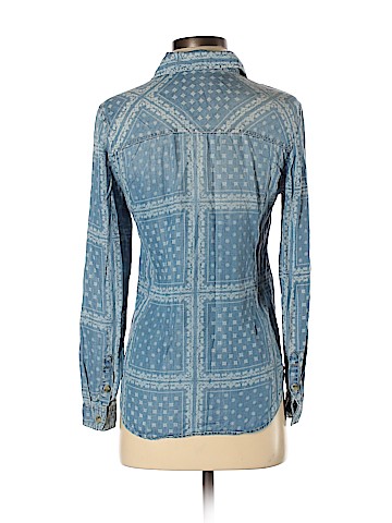 Free People Long Sleeve Button-Down Shirt (view 2)