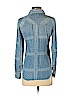 Free People 100% Tencel Lyocell Blue Long Sleeve Button-Down Shirt Size XS - photo 2