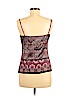 Elie Tahari Burgundy Sleeveless Silk Top Size M - photo 2