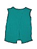 Old Navy 100% Rayon Blue Sleeveless Top Size 8 - photo 2