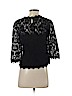Talbots Black 3/4 Sleeve Blouse Size 2 (petite) - photo 2