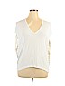 Guess 100% Polyester White Short Sleeve Top Size XL - photo 1