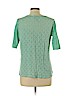 Lucky Brand Green 3/4 Sleeve Top Size L - photo 2