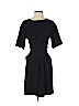 H&M 100% Polyester Black Casual Dress Size 4 - photo 1