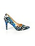 Nine West Blue Heels Size 9 1/2 - photo 1
