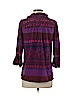 Tory Burch 100% Silk Purple 3/4 Sleeve Silk Top Size 2 - photo 2