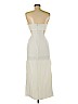 Aqua 100% Polyester White Cocktail Dress Size M - photo 2