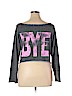Delia's Gray Long Sleeve Top Size XL - photo 2