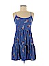 Mudd 100% Rayon Blue Casual Dress Size M - photo 1