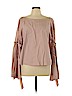 Free People 100% Cotton Pink Long Sleeve Blouse Size L - photo 1