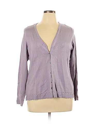 Caslon Silk Cardigan (view 1)