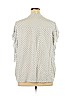 Umgee 100% Rayon White Short Sleeve Blouse Size 2X - photo 2