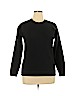 Hanes 100% Cotton Black Sweatshirt Size 2X - photo 1