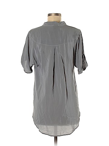 Maeve Short Sleeve Silk Top (view 2)
