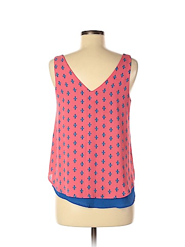 Pink Rose Sleeveless Blouse (view 2)