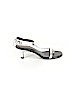 Donald J Pliner Silver Heels Size 6 - photo 1