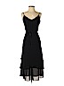 H&M 100% Polyester Black Casual Dress Size 4 - photo 1