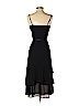 H&M 100% Polyester Black Casual Dress Size 4 - photo 2