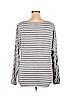 Zinni by Garnet Hill Gray Long Sleeve Top Size XL - photo 2