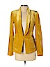 BCBGMAXAZRIA Yellow Blazer Size XXS - photo 1