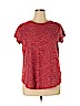Simply Vera Vera Wang Red Short Sleeve Top Size XL - photo 1