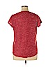 Simply Vera Vera Wang Red Short Sleeve Top Size XL - photo 2
