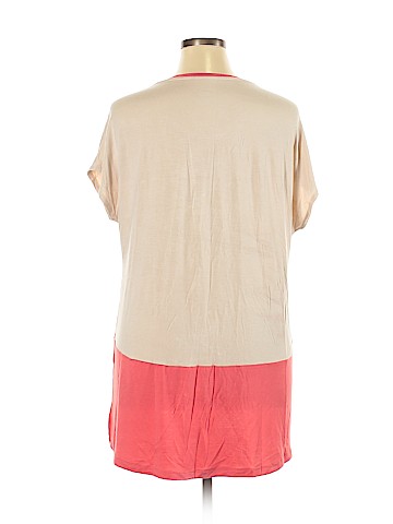 LOGO by Lori Goldstein Short Sleeve Top (view 2)