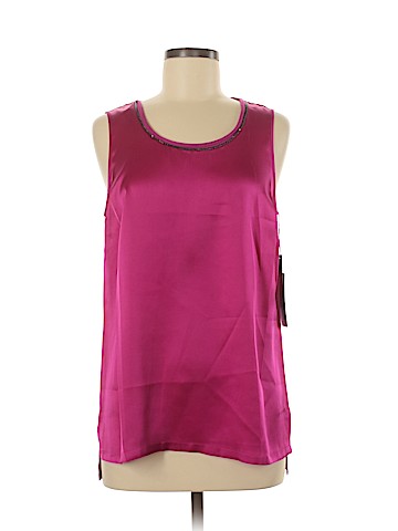 Etcetera Sleeveless Silk Top (view 1)
