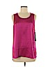 Etcetera 100% Silk Pink Sleeveless Silk Top Size 8 - photo 1