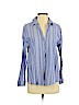 Lucky Brand Blue Long Sleeve Button-Down Shirt Size S - photo 1