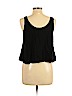 Forever 21 100% Rayon Black Sleeveless Blouse Size L - photo 2