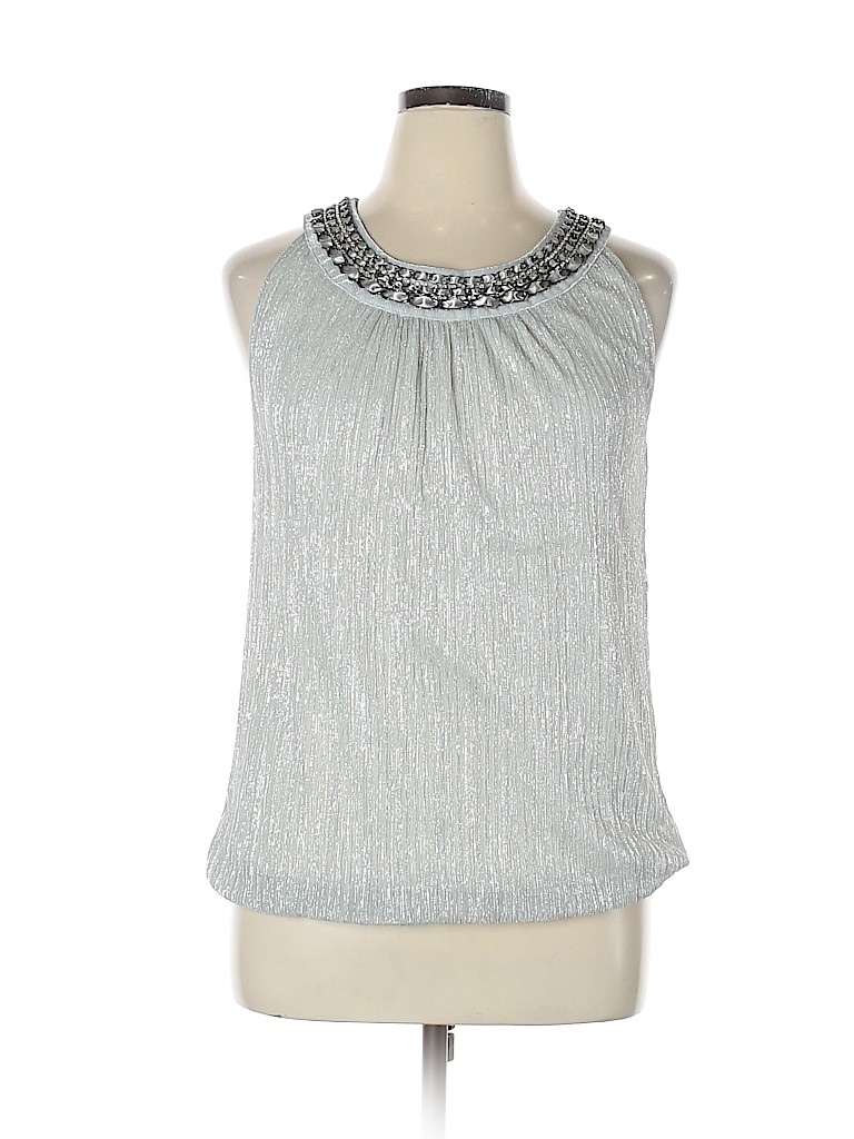 Alfani Gray Sleeveless Top Size 1X - photo 1